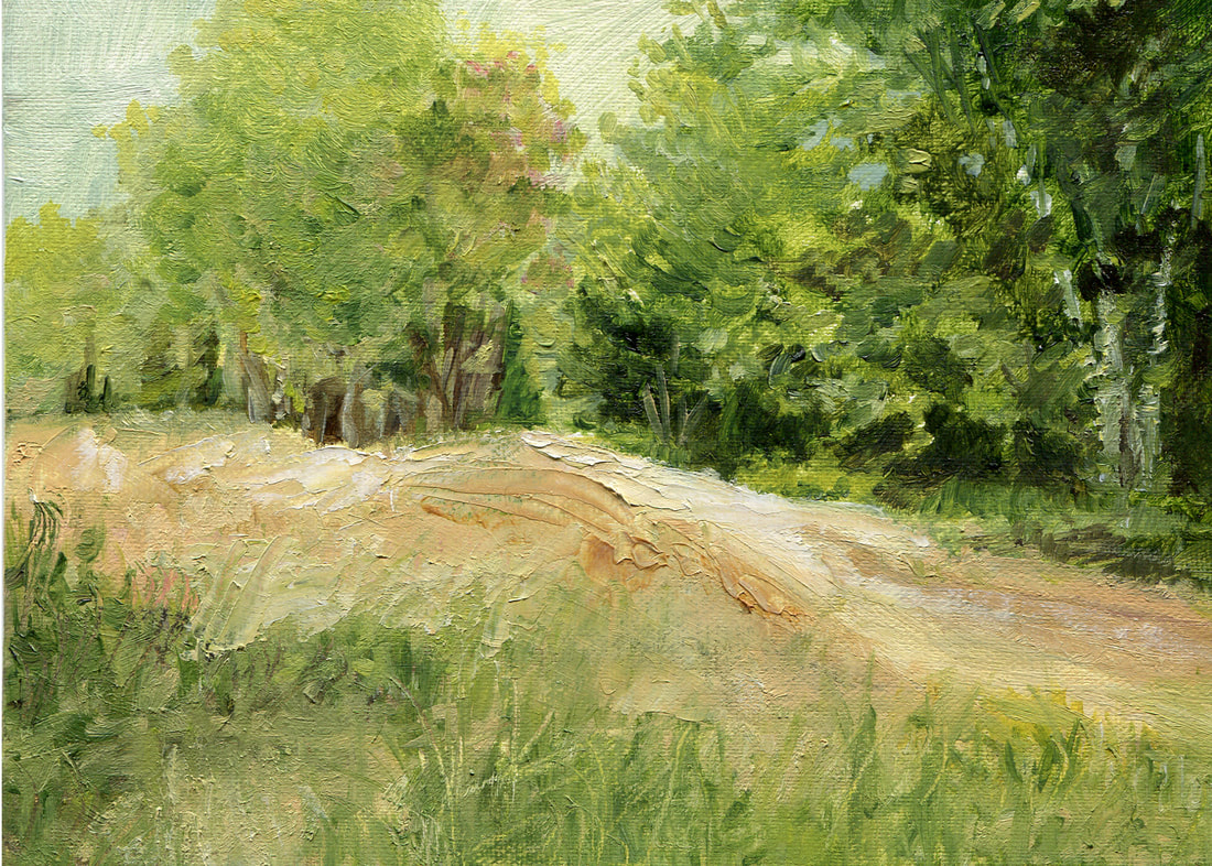 Vermont original oil painting landscape